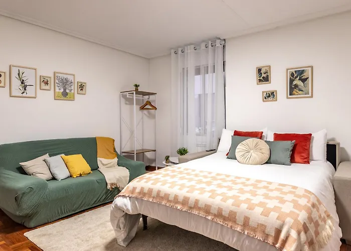 شقة 1 Parada Al Casco Viejo, 1 Min En Metro - Santutxu